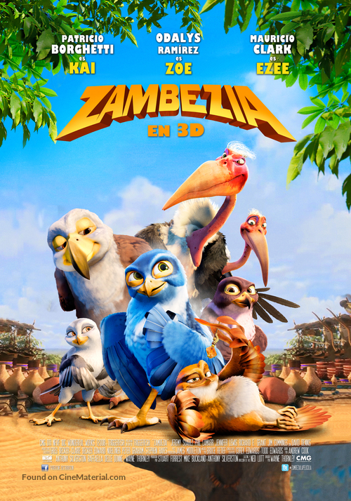 Zambezia - Mexican Movie Poster
