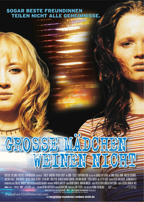 Gro&szlig;e M&auml;dchen weinen nicht - German Movie Poster