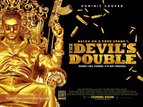 The Devil&#039;s Double - British Movie Poster