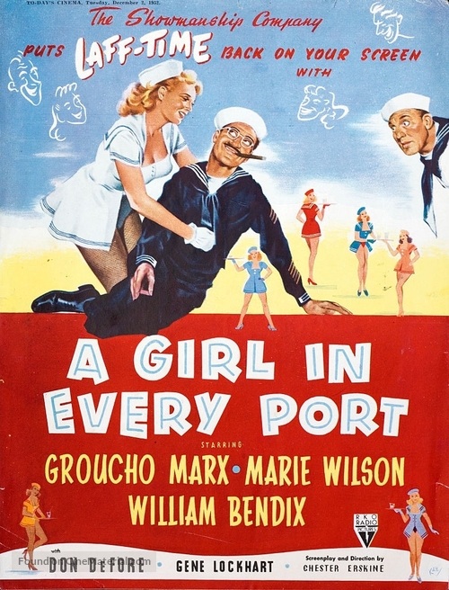 A Girl in Every Port - Movie Poster