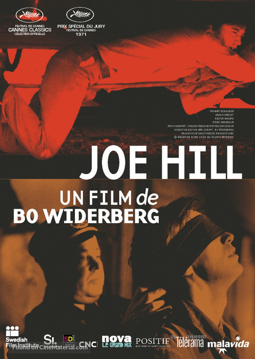 Joe Hill - French Re-release movie poster
