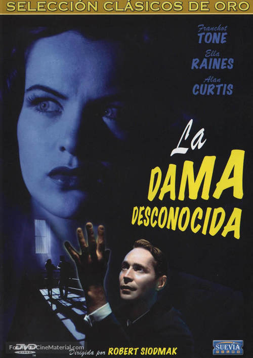 Phantom Lady - Spanish DVD movie cover