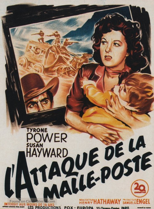 Rawhide - French Movie Poster