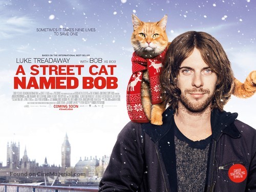 A Street Cat Named Bob - British Movie Poster