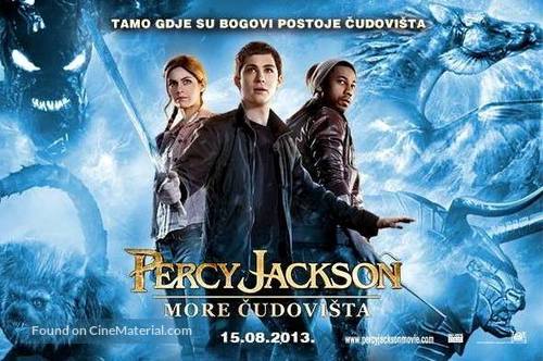 Percy Jackson: Sea of Monsters - Croatian Movie Poster