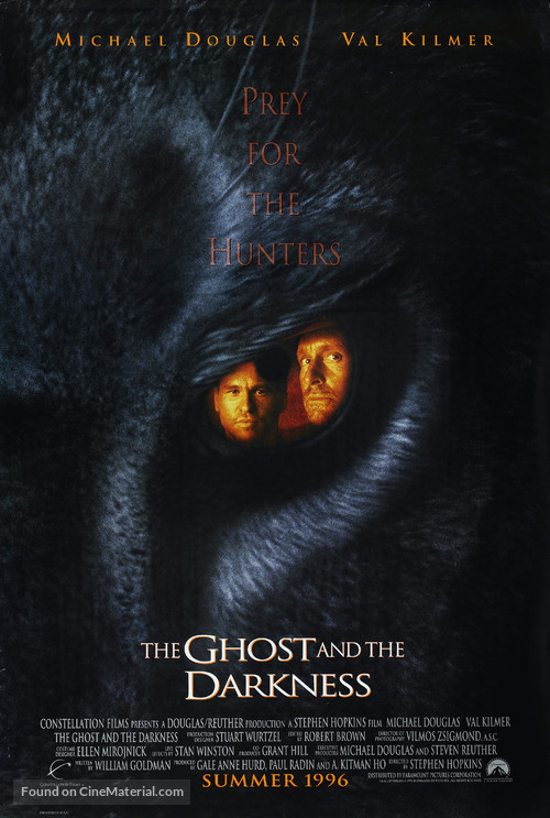 The Ghost And The Darkness - Movie Poster