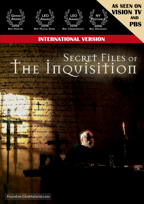 &quot;Secret Files of the Inquisition&quot; - DVD movie cover