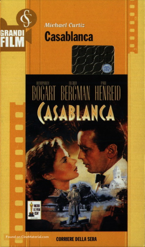 Casablanca - Italian Movie Cover