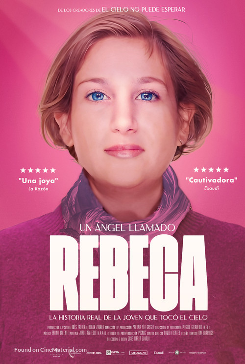 Un &aacute;ngel llamado Rebeca - Spanish Movie Poster