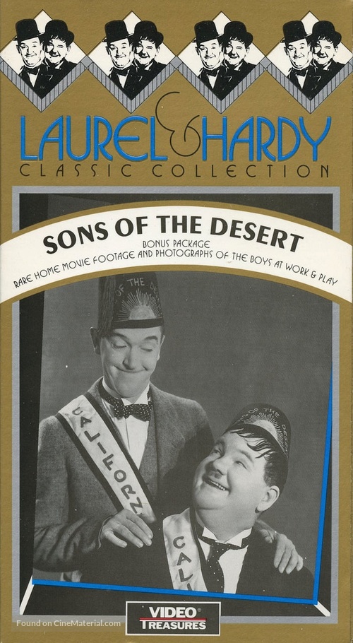 Sons of the Desert - VHS movie cover