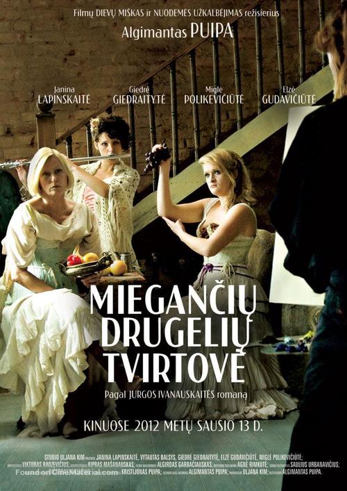 Mieganciu drugeliu tvirtove - Lithuanian Movie Poster