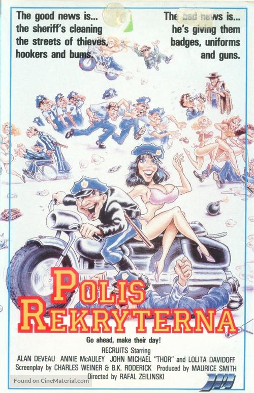 Recruits - Swedish VHS movie cover