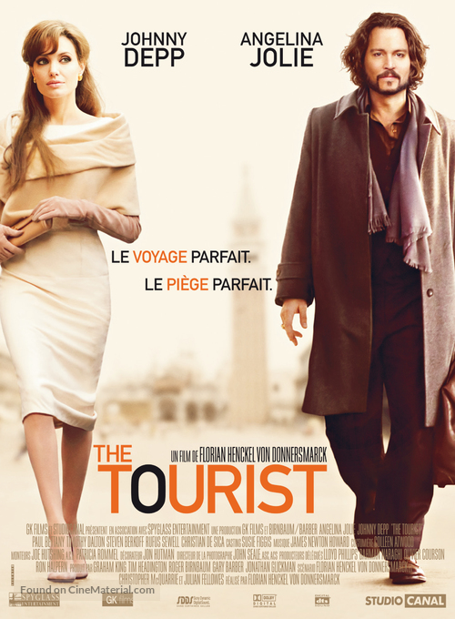 The Tourist - French Movie Poster