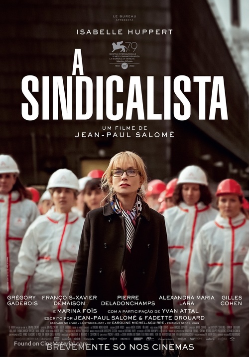 La syndicaliste - Portuguese Movie Poster