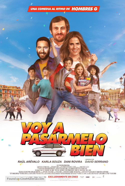 Voy a pas&aacute;rmelo bien - Spanish Movie Poster