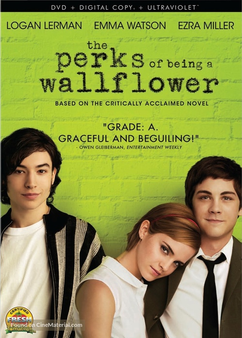 The Perks of Being a Wallflower - DVD movie cover