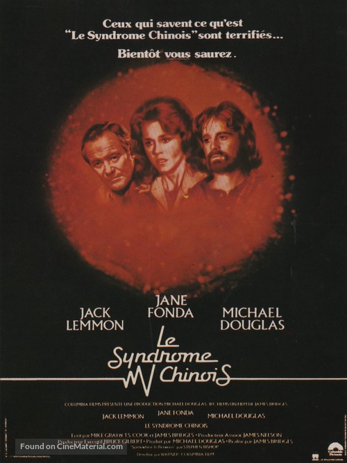 The China Syndrome - French Movie Poster