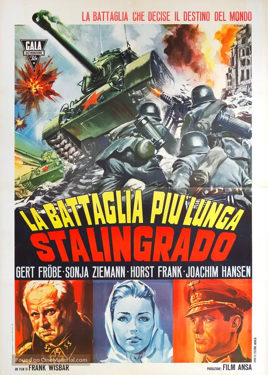 Hunde, wollt ihr ewig leben (1959) Italian movie poster