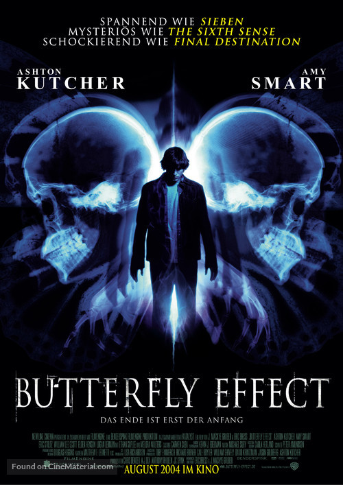 The Butterfly Effect - German Movie Poster
