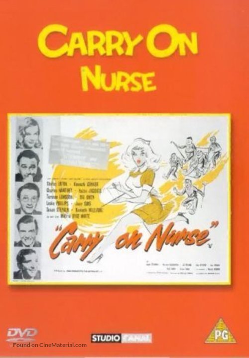 Carry on Nurse - British DVD movie cover