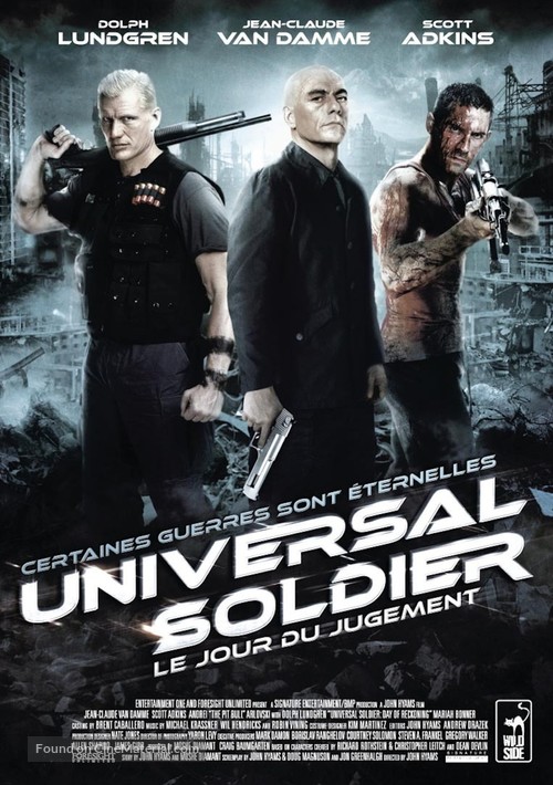 Universal Soldier: Day of Reckoning - French DVD movie cover