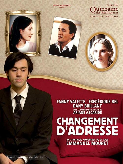 Changement d&#039;adresse - French Movie Poster