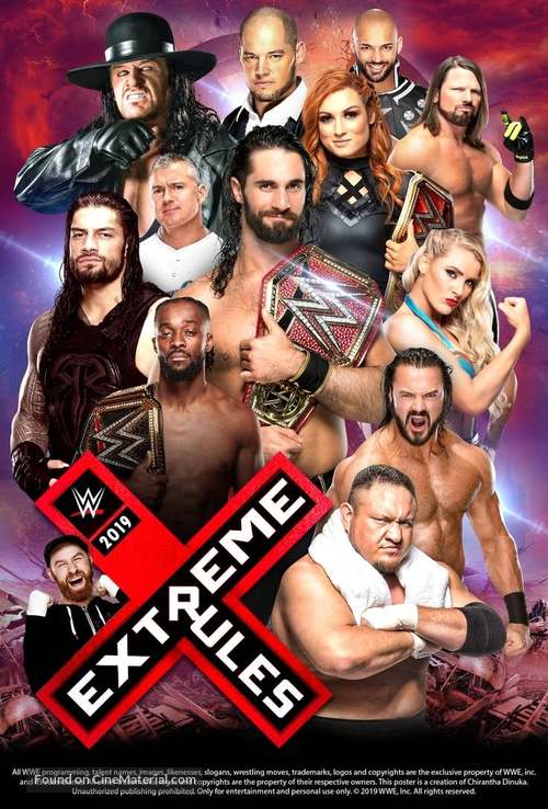 WWE: Extreme Rules - Movie Poster