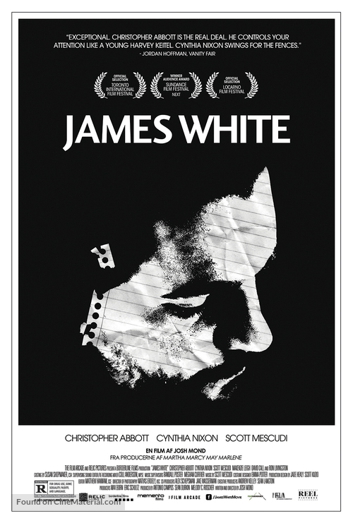 James White - Danish Movie Poster