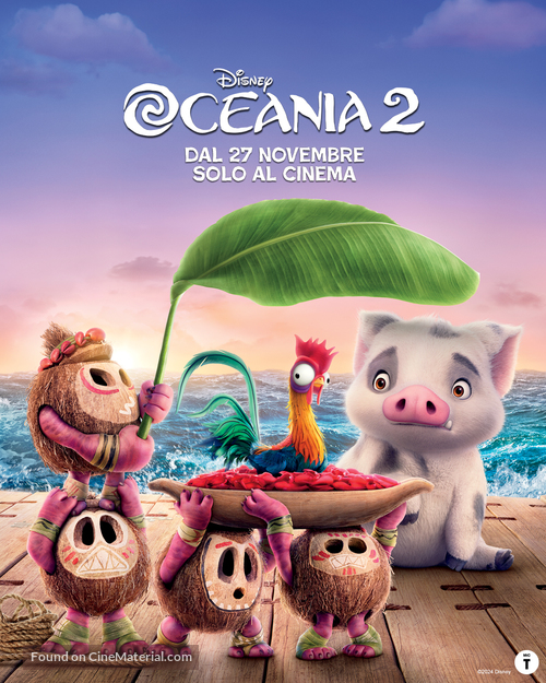 Moana 2 - Italian Movie Poster