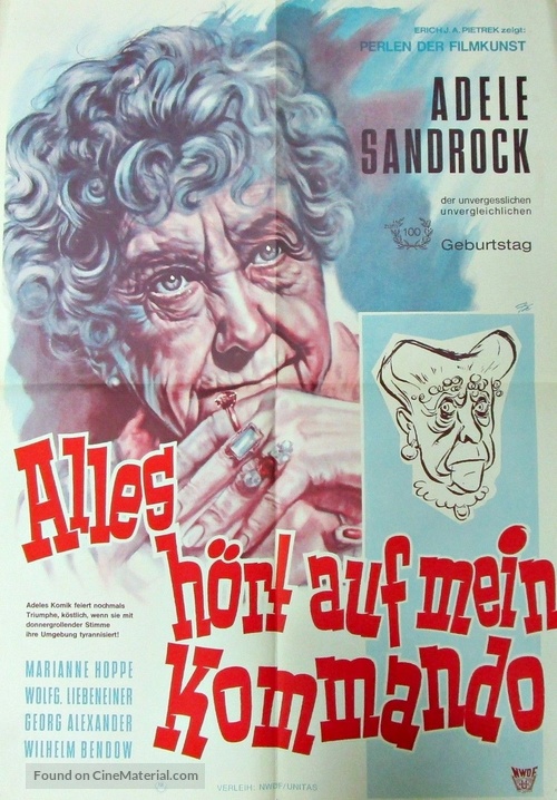 Alles h&ouml;rt auf mein Kommando - German Movie Poster