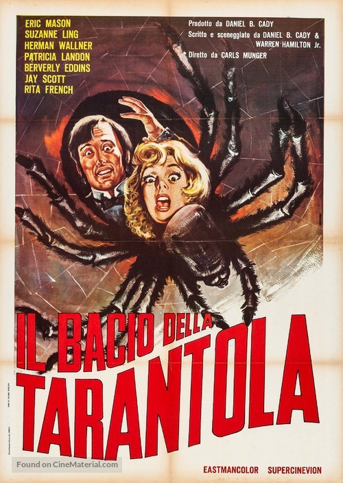 Kiss of the Tarantula - Italian Movie Poster