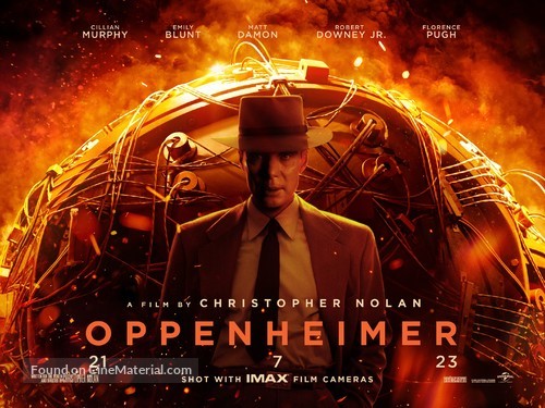 Oppenheimer - British Movie Poster