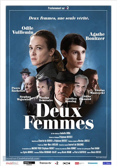 Deux Femmes - French Movie Poster