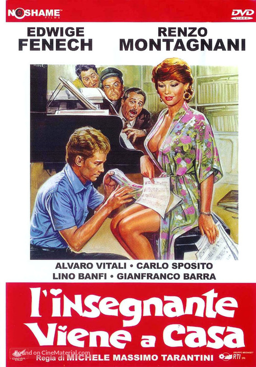 L&#039;insegnante viene a casa - Italian DVD movie cover
