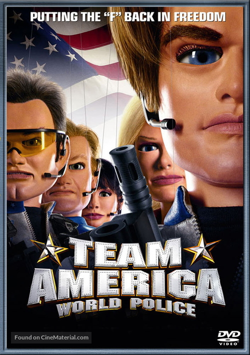 Team America: World Police - Danish DVD movie cover