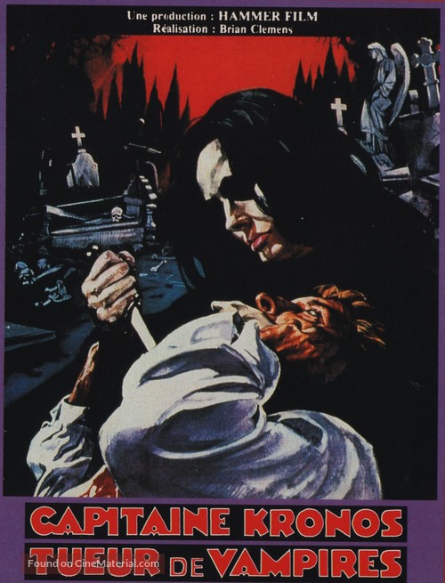 Captain Kronos - Vampire Hunter - French Movie Poster