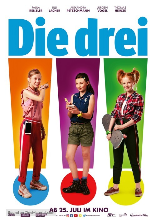 Die Drei !!! - German Movie Poster