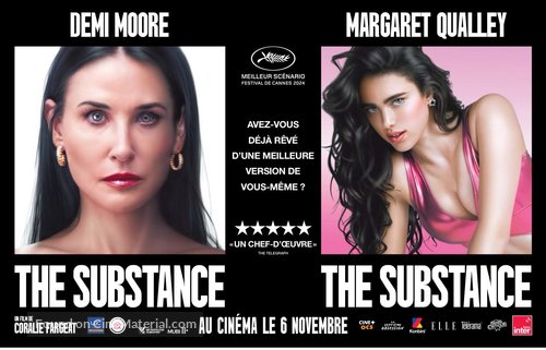 The Substance - French poster