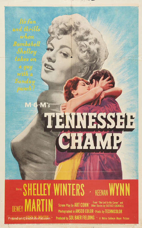 Tennessee Champ - Theatrical movie poster