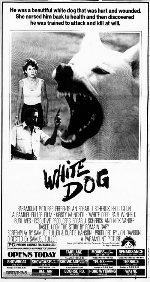 White Dog - poster