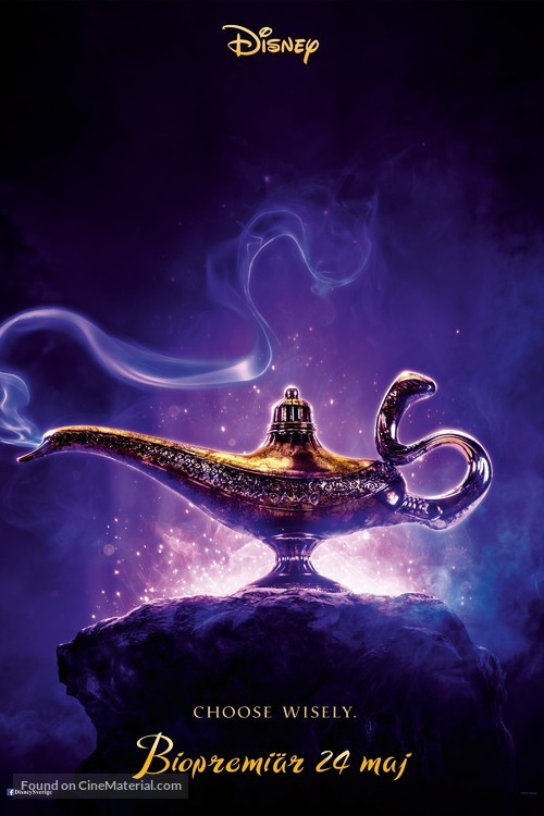 Aladdin - Swedish Movie Poster