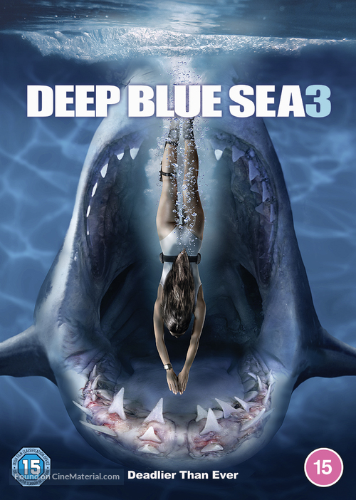 Deep Blue Sea 3 - British Movie Cover