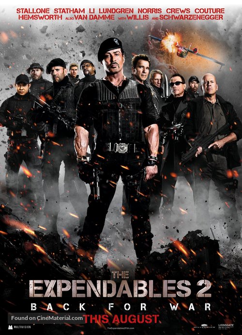 The Expendables 2 - Indian Movie Poster