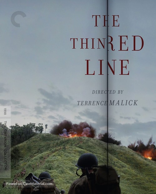 The Thin Red Line - Blu-Ray movie cover