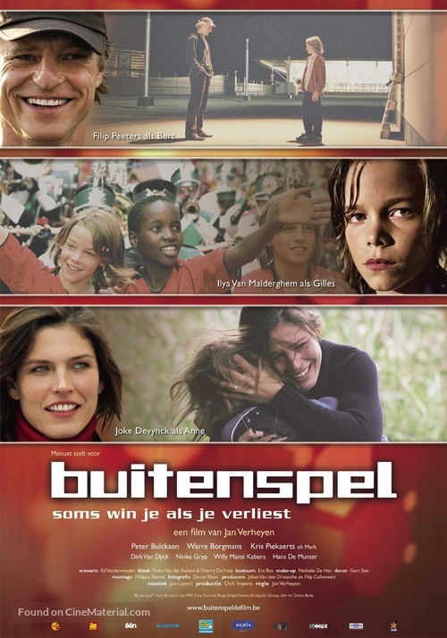 Buitenspel - Belgian Movie Poster