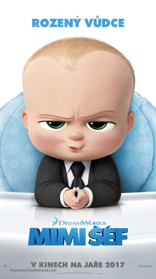 The Boss Baby - Czech Movie Poster