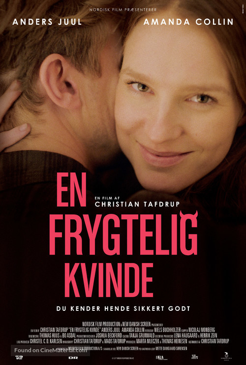 En Frygtelig Kvinde - Danish Movie Poster