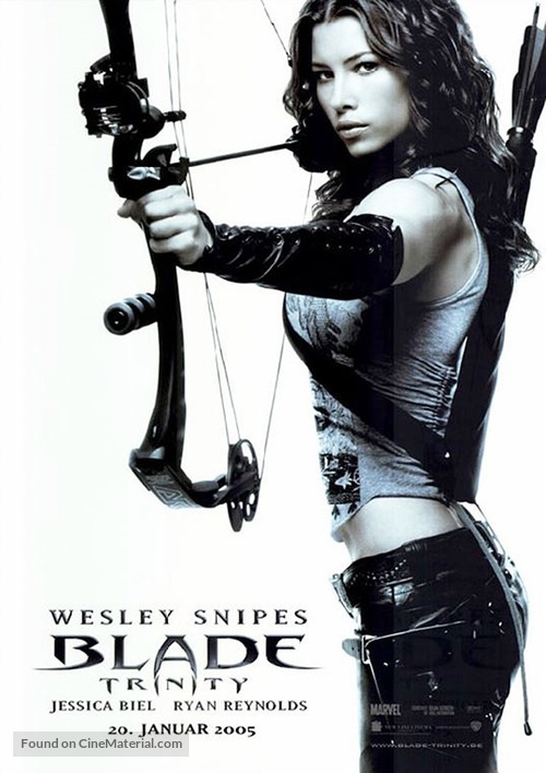 Blade: Trinity - German Movie Poster