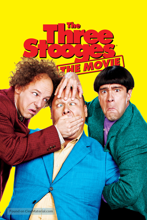 The Three Stooges - British Movie Cover
