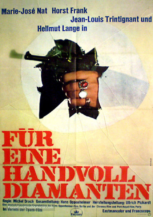 Safari diamants - German Movie Poster